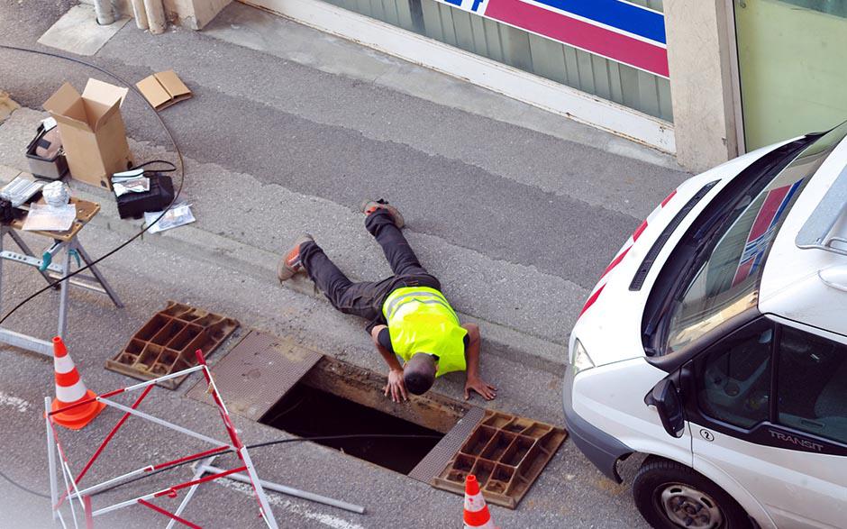canalisation egout Compiègne